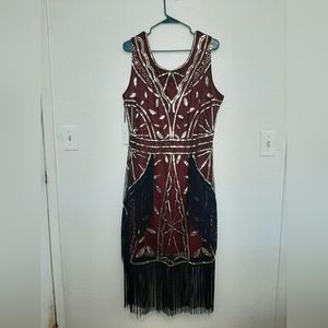 Unique Vintage flapper dress